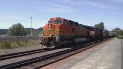 BNSF #4349 W/ NS SD70M-2 Trailing!!!!