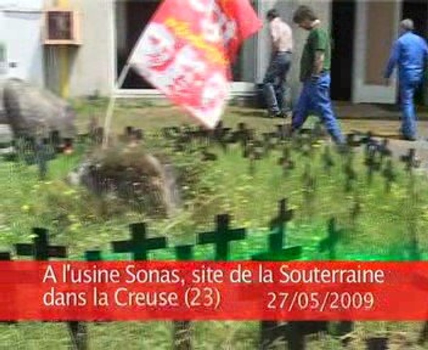 Usine Sonas de la Souterraine (23) 27/05/09