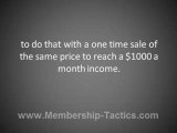 Membership Sites – The Key To Leveraging Residual Income