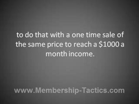 Membership Sites – The Key To Leveraging Residual Income