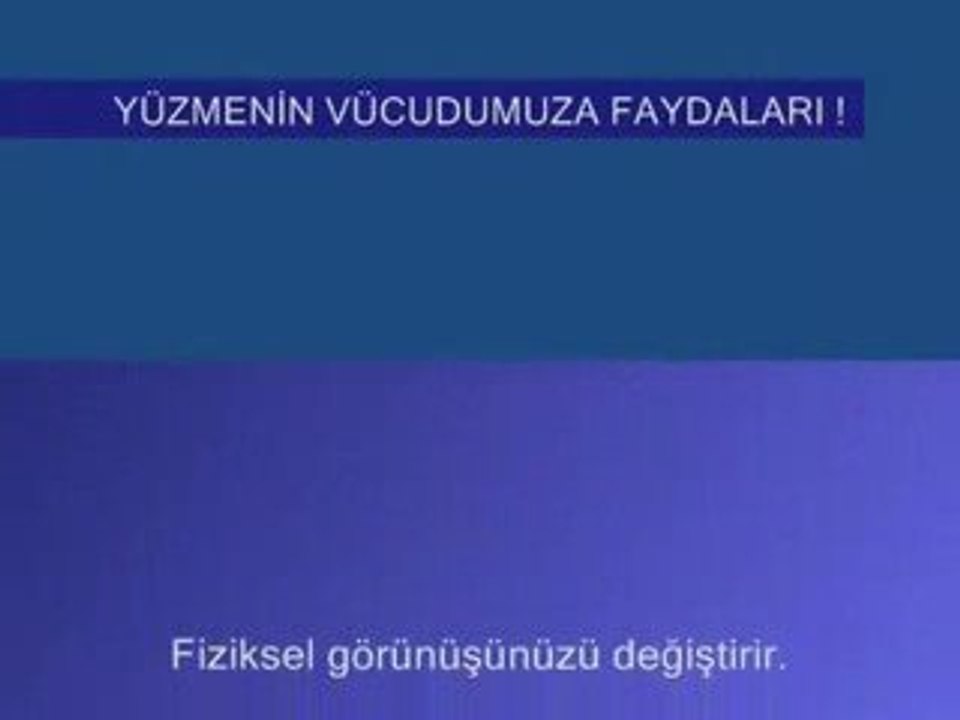 yuzme eğitimi