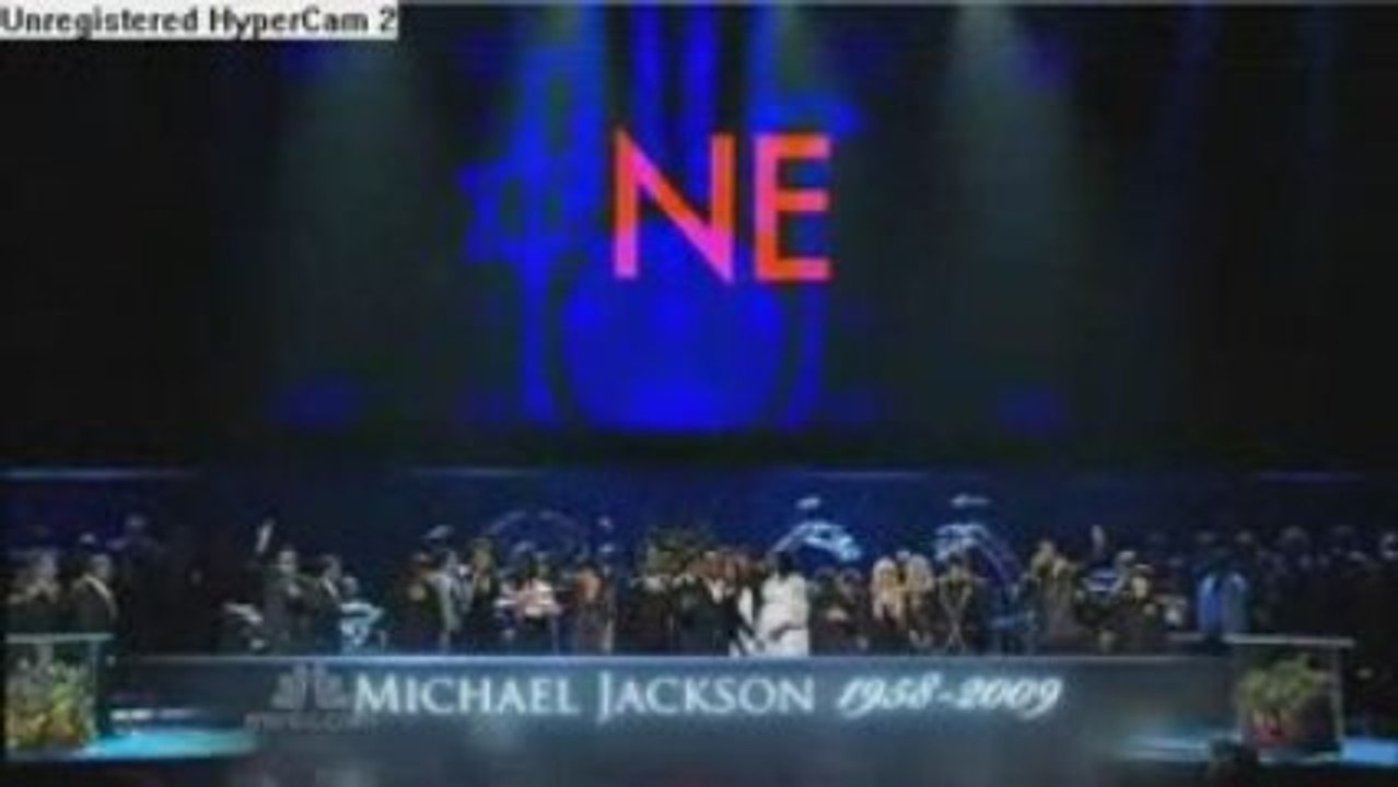 M & Jackson Le Mouslim & Staples center "Heal the world"