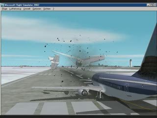 atterrissage forcé à Orly