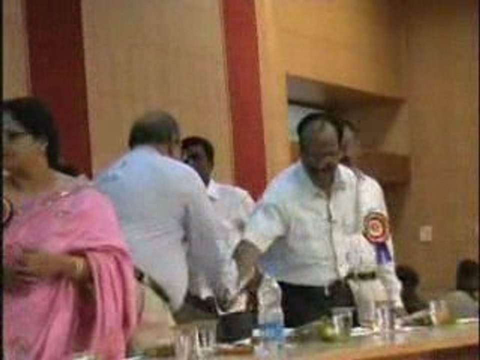 Mr.Nagesh Project Officer Addressing