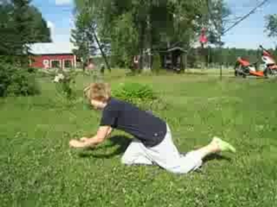 sara falling