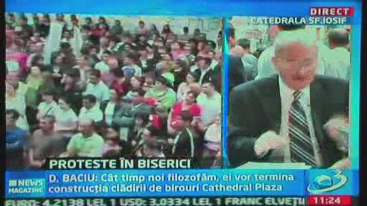 „Proteste în biserici”