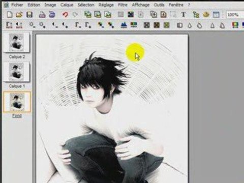 Photofiltre Tutoriel : Effet Studio Lighting