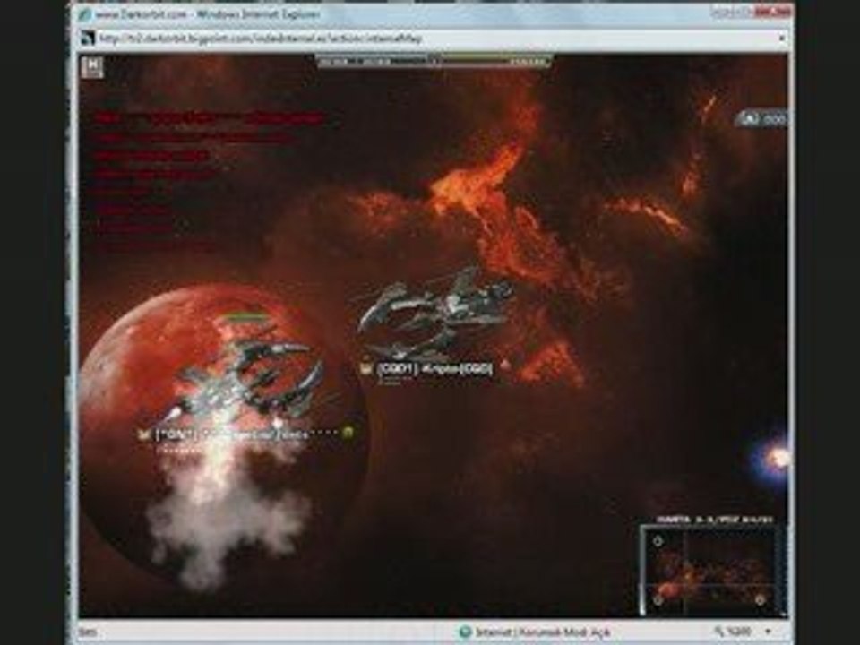 darkorbİt(tr2) mmo akŞam savaŞina hazirlik