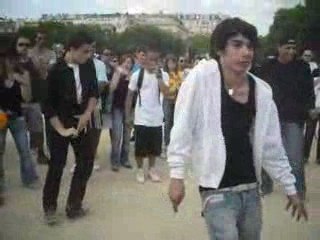 Hommage Michael Jackson à Paris Cyril