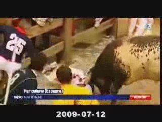 à Pampelune Certains l'aiment chaud