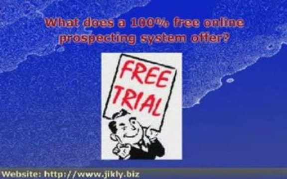Free Online Prospecting Systems - Works 100%