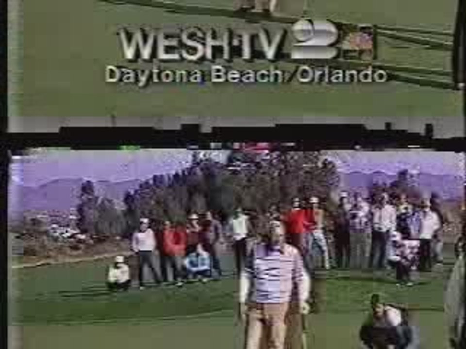 WESH Orlando in-program station ID 1985