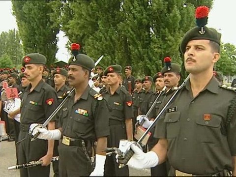 Répétition des indiens pour le 14 Juillet 2009