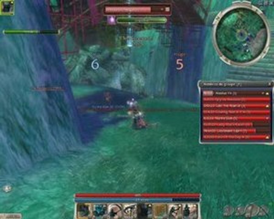 Carrière en folie avec wolf, loki et kratos (guild wars)