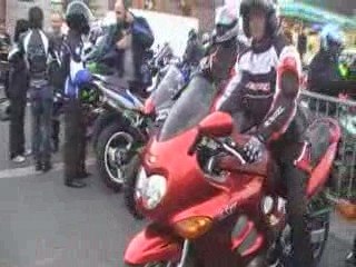 le départ de la ballade de fenain 2009