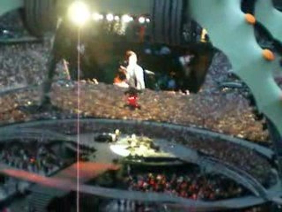 Concert U2 360° Paris / Hommage à M.Jackson