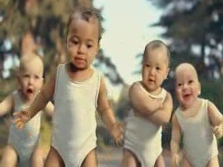 Evian Roller Babies - great television advert