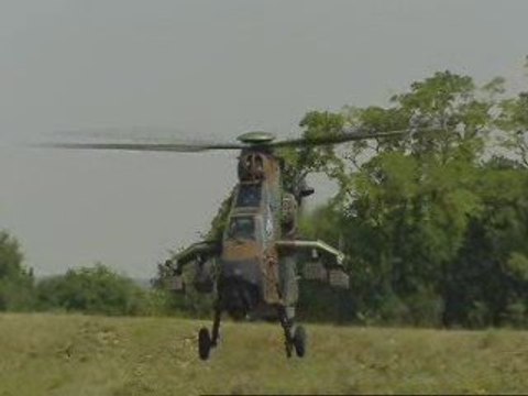 Répétition du défilé aérien