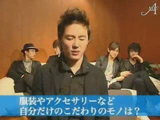 [Anou] TVXQ - 070301 GyAO  interview 1/2[French subbed]