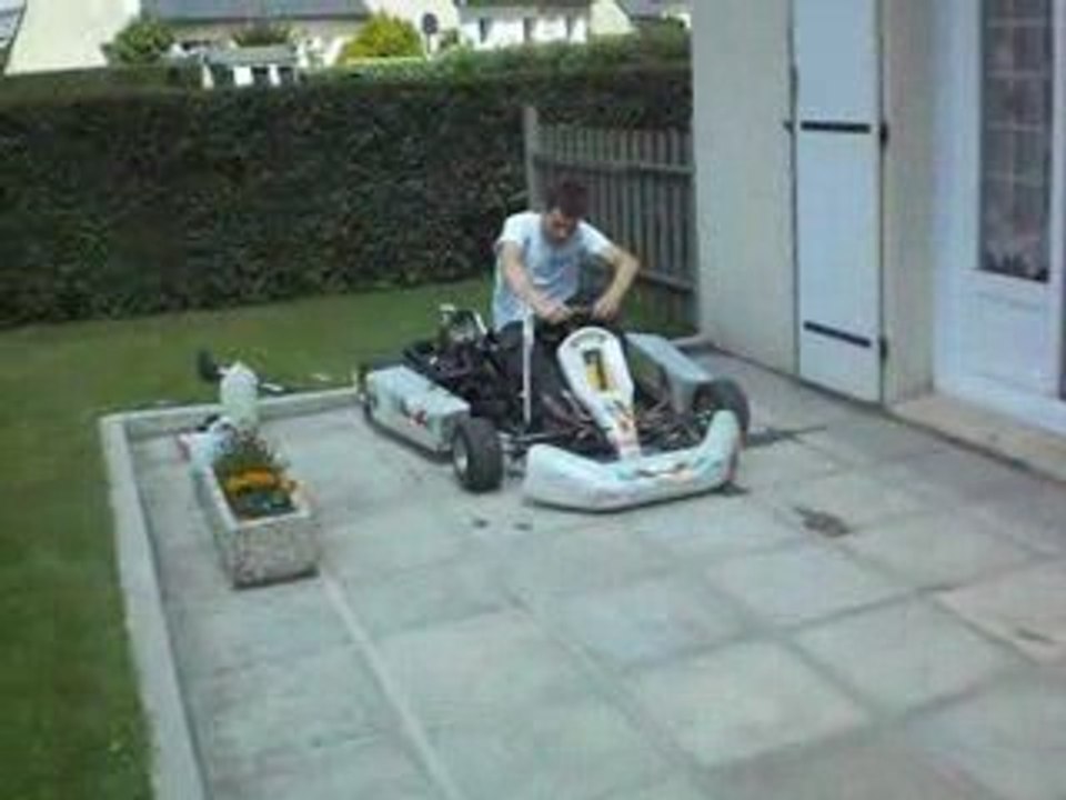 kart de piste avec moteur 125 ktm