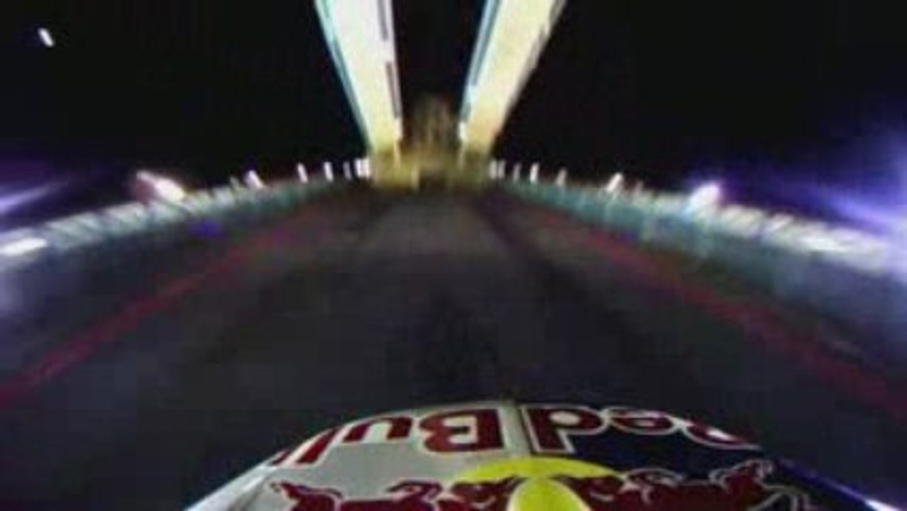 Robbie Maddison backflips Tower Bridge