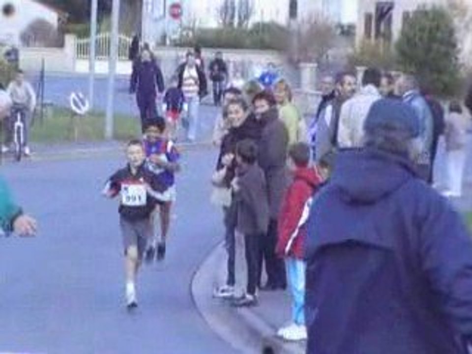 Mathis arrivée du cross de mourmelon 2008