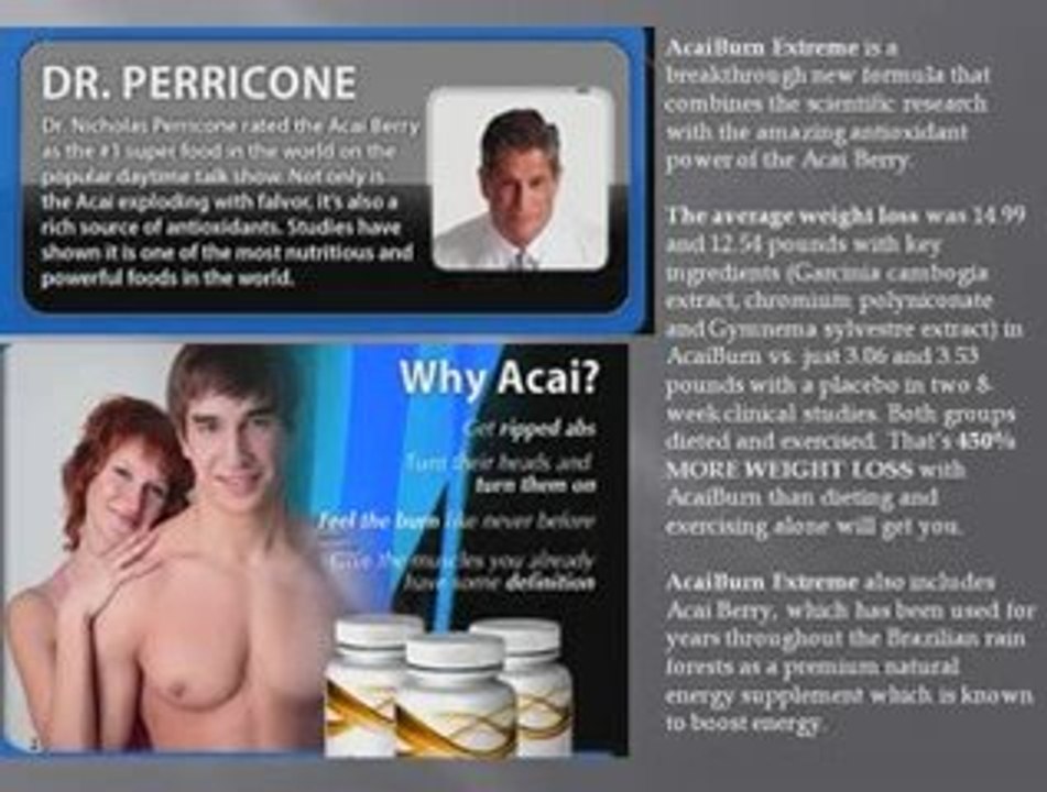 Acai Extreme Weight Loss For Men