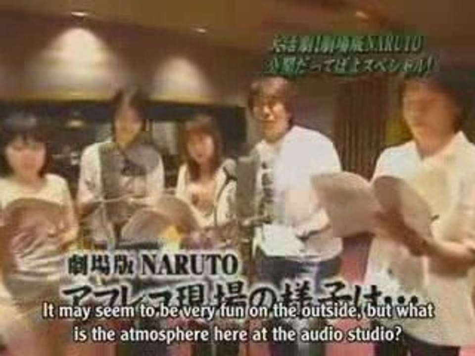 Voix Acteurs Japonais Naruto Et Sangoku