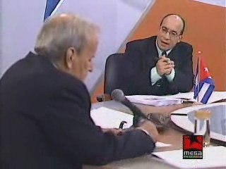 Ricardo Alarcon Mesa Redonda Cinco Heroes