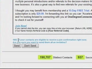 Share the ODC benefit with your Contacts.