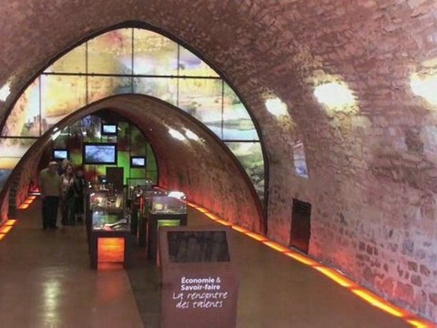 Inauguration de l'aire du Viaduc de Millau