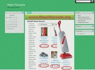 Upright Hepa Vacuum