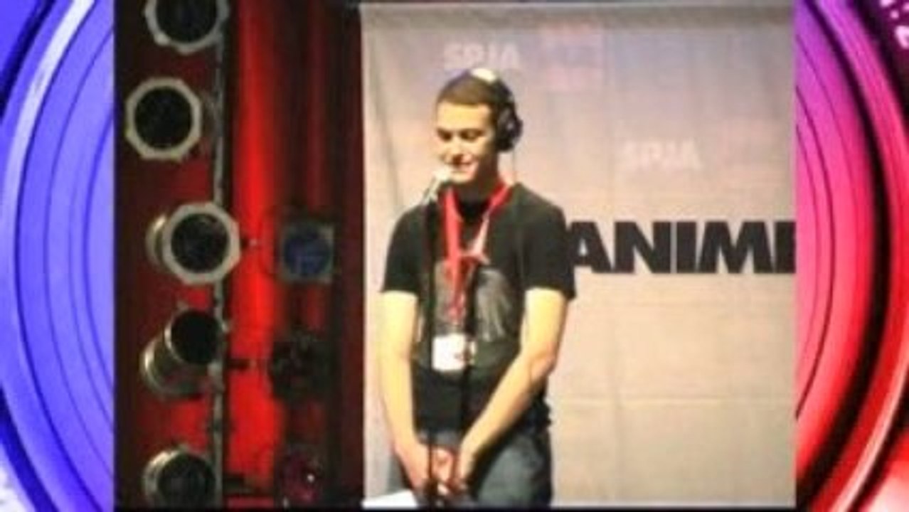 Anime Expo 2009: AX Idol - Voice Acting #1 - Jason