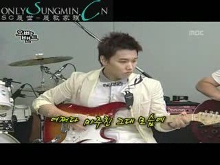 [晟世]090621 MBC 每周日晚上 OPPA BAND 政模CUT