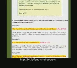 feng shui secrets