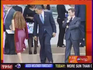 Cosa guardava il presidente Obama?