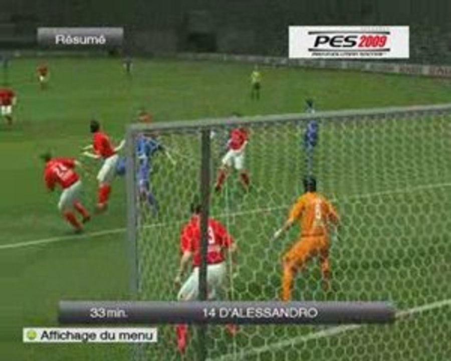 FC Chelsea - Standard de Liège 1-0 Amical PES09