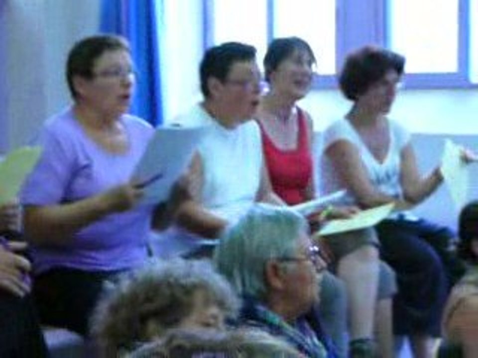 répétition chanson gedre 2009