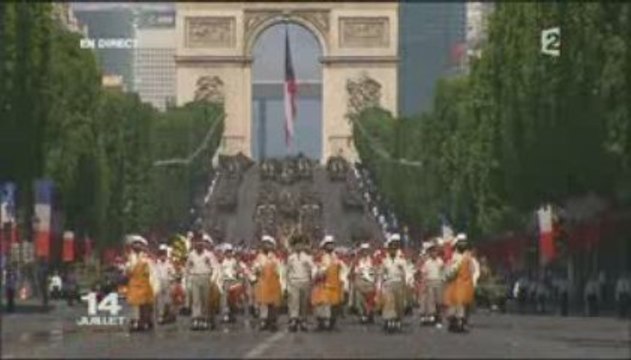 Légion Étrangère - Défilé du 14 juillet 2009