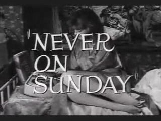 Never on Sunday trailer 1960