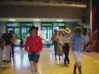 Général store en concert privé, repas des cowboy dancers