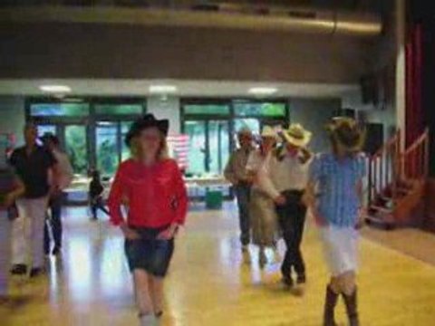 Général store en concert privé, repas des cowboy dancers