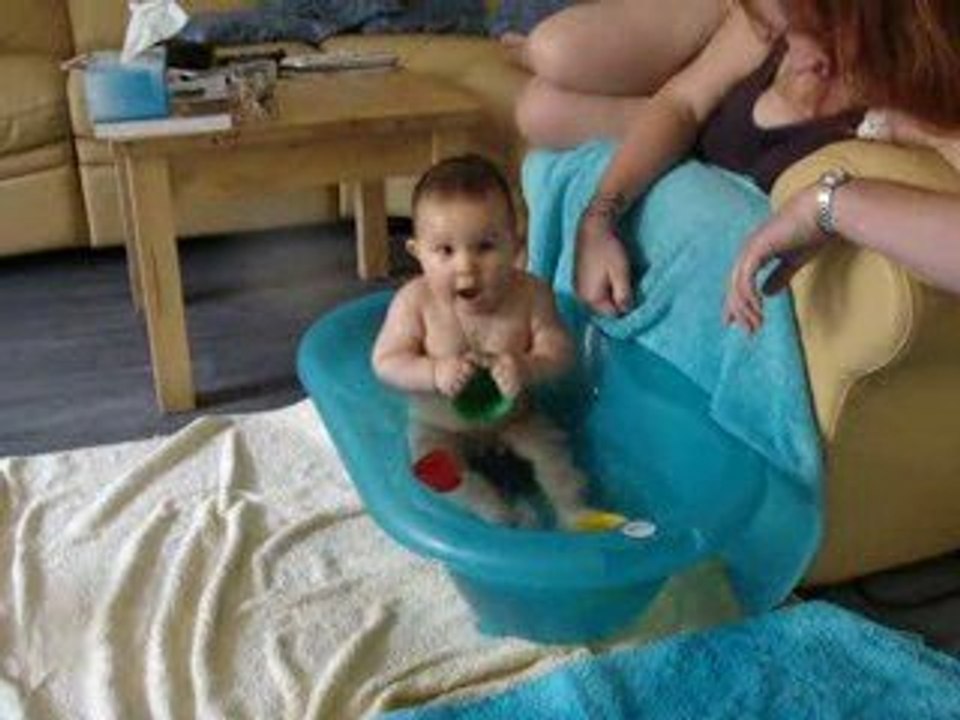 Bain dans le salon