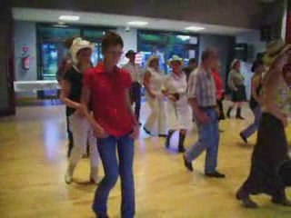 Général store en concert privé, repas des cowboy dancers