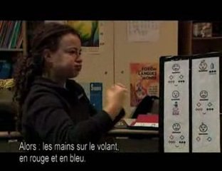 LSF l'expérimentation du « sign writing »