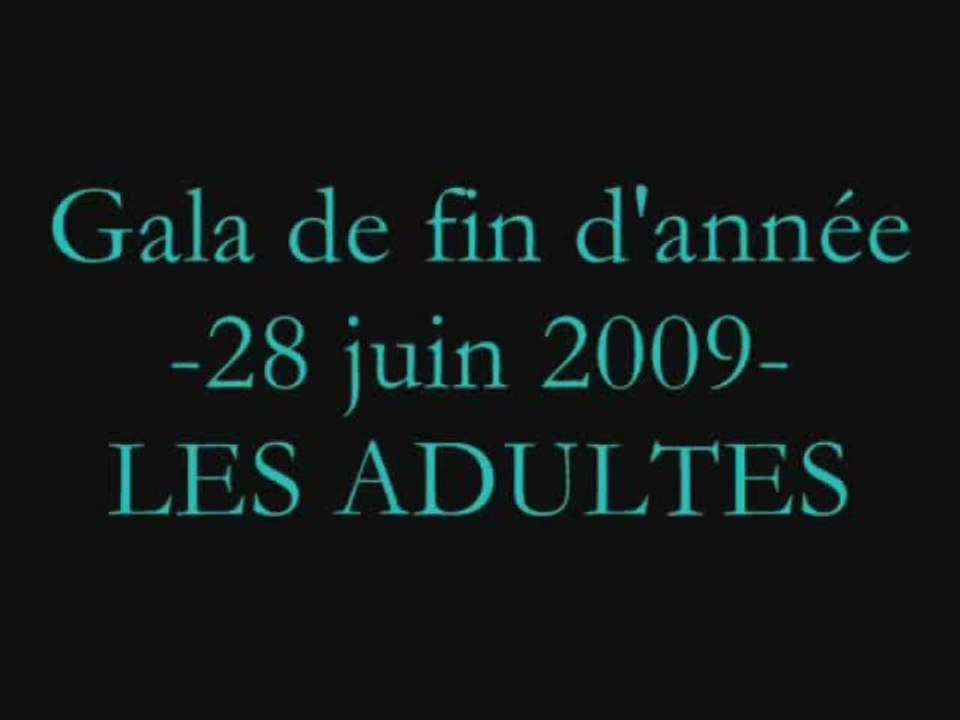 girls band gala de fin d'année 2009 vieux-condé