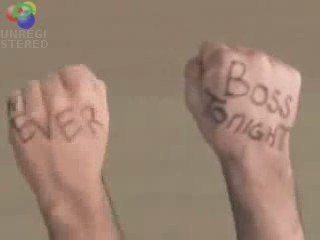 Kanye Hands Stronger