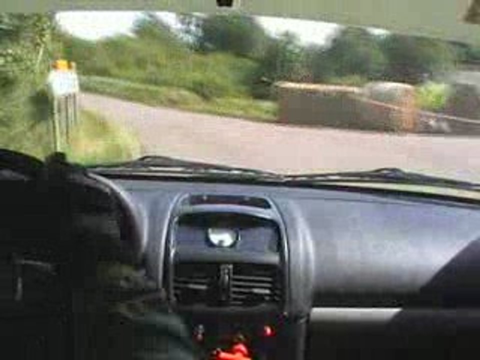 Course de cote de la planquette 2009 en clio n3