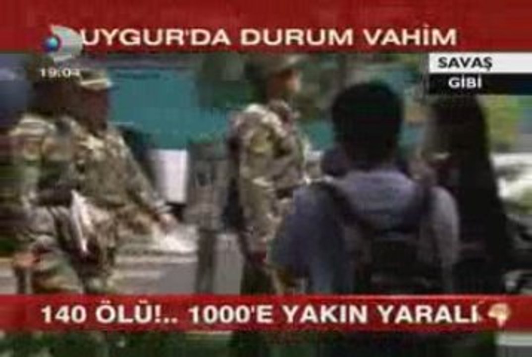 Çin'in Doğu Türkistan Türklerine Uyguladığı Zulmün Haberi