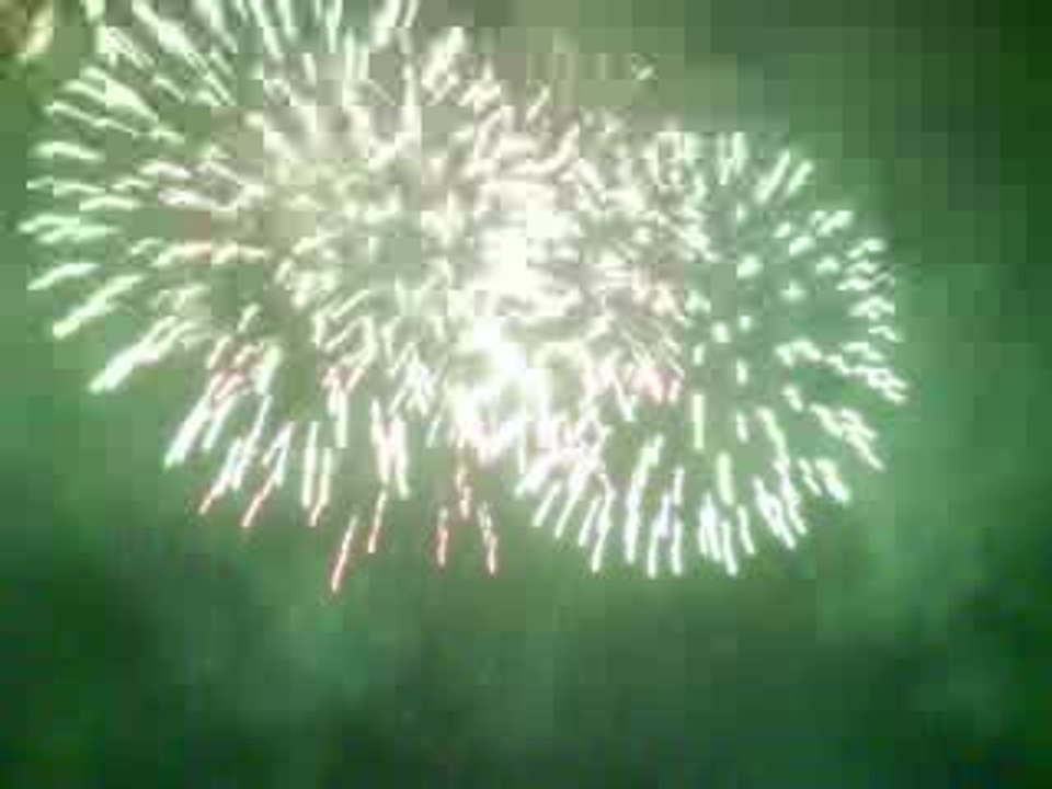 feu d'artifice montelimar 14/07/2009